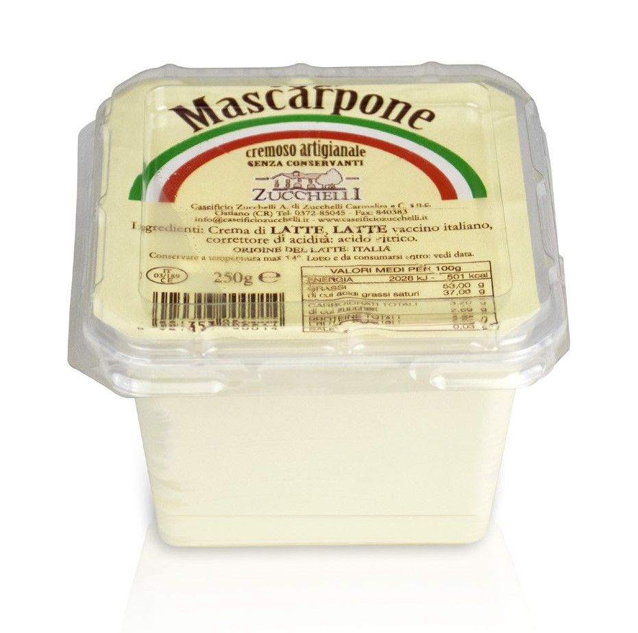 MASCARPONE DA 250GR ZUCCHELLI