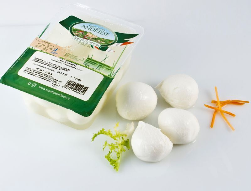 CILIEGINE FIOR DI LATTE IN VASCHETTA DA 250GR ANDRIESE CONFEZIONE DA 5 PEZZI