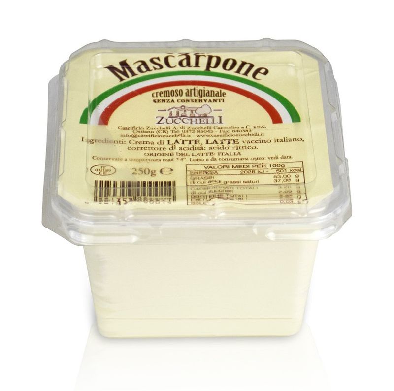 MASCARPONE DA 250GR ZUCCHELLI
