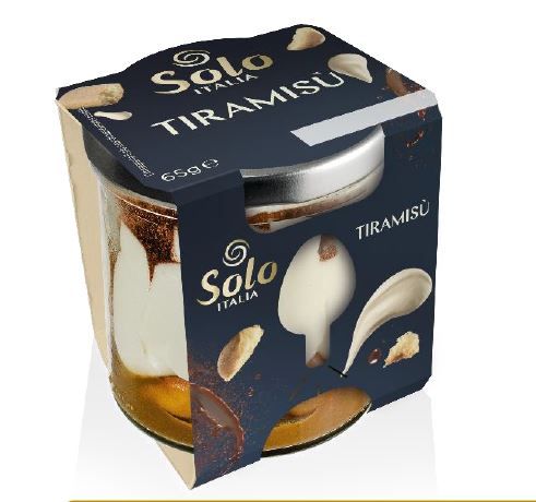 DESSERT TIRAMISU' 65 GR SOLO ITALIA DESSERT TIRAMISU' 65 GR SOLO ITALIA