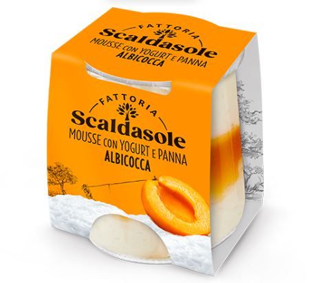 MOUSSE ALBICOCCA E YOGURT BIO 75 GR SCALDASOLE MOUSSE ALBICOCCA E YOGURT BIO 75 GR SCALDASOLE