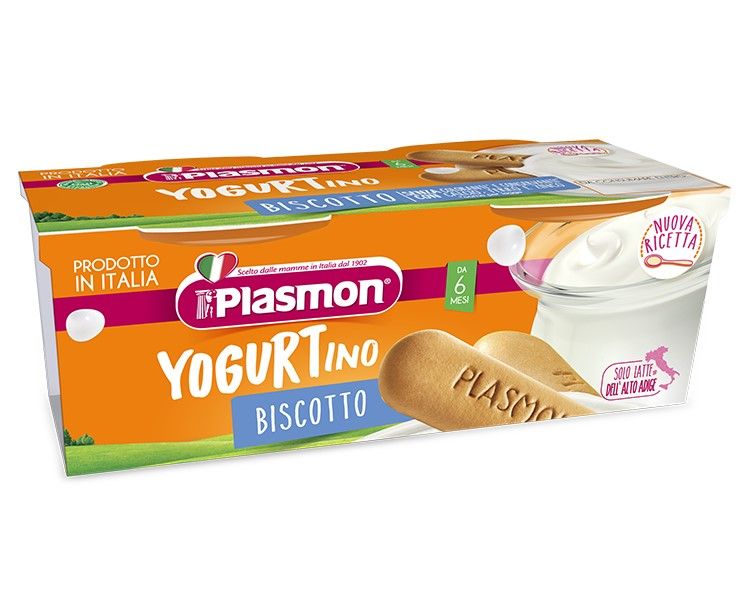 YOGURTINO PLASMON AL BISCOTTO 100GR X 2