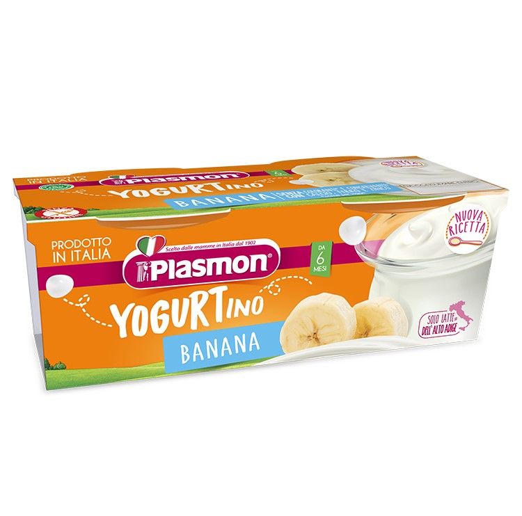 YOGURTINO PLASMON BANANA 100GR X 2 YOGURTINO PLASMON BANANA 100GR X 2