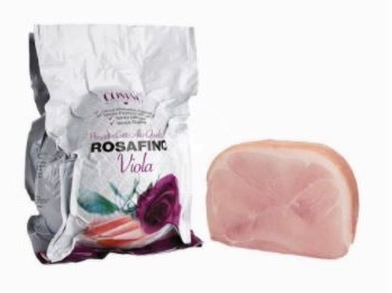 PROSCIUTTO COTTO ALTA QUALITA' ROSAFINO VIOLA 1/2 4 KG CIRCA COMAL PROSCIUTTO COTTO ALTA QUALITA' ROSAFINO VIOLA 1/2 4 KG CIRCA COMAL