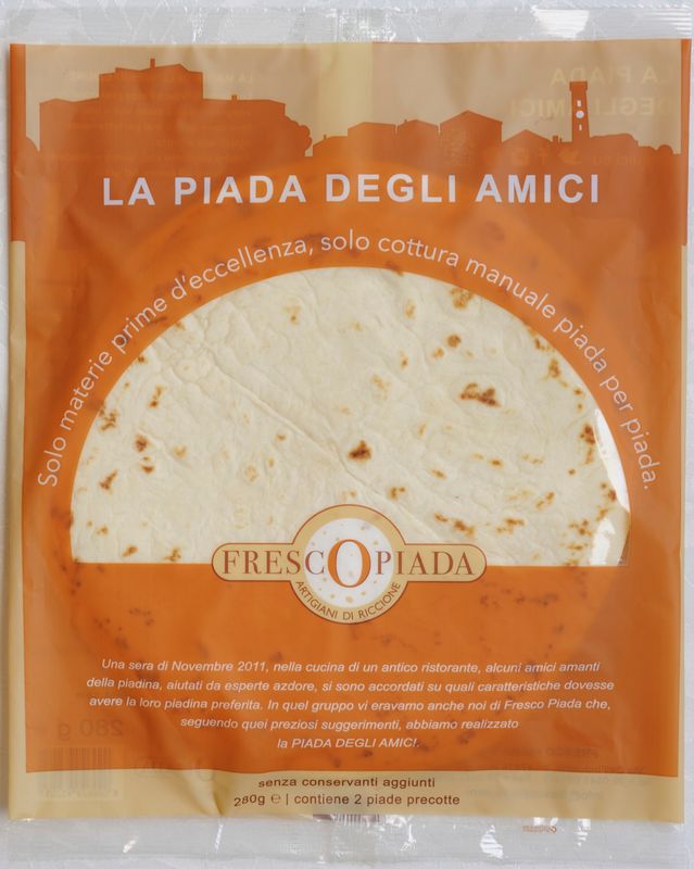 PIADA DEGLI AMICI 280 GR (2 PZ) FRESCO PIADA