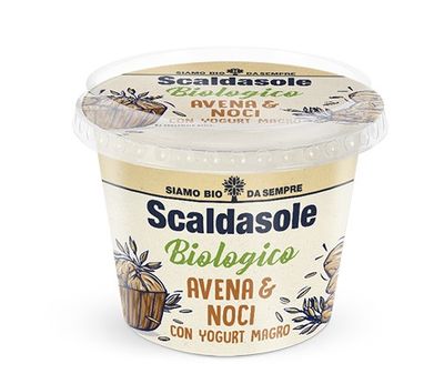 YOGURT AVENA E NOCI BIOLOGICO 250GR SCALDASOLE CONFEZIONE DA 6 PEZZI