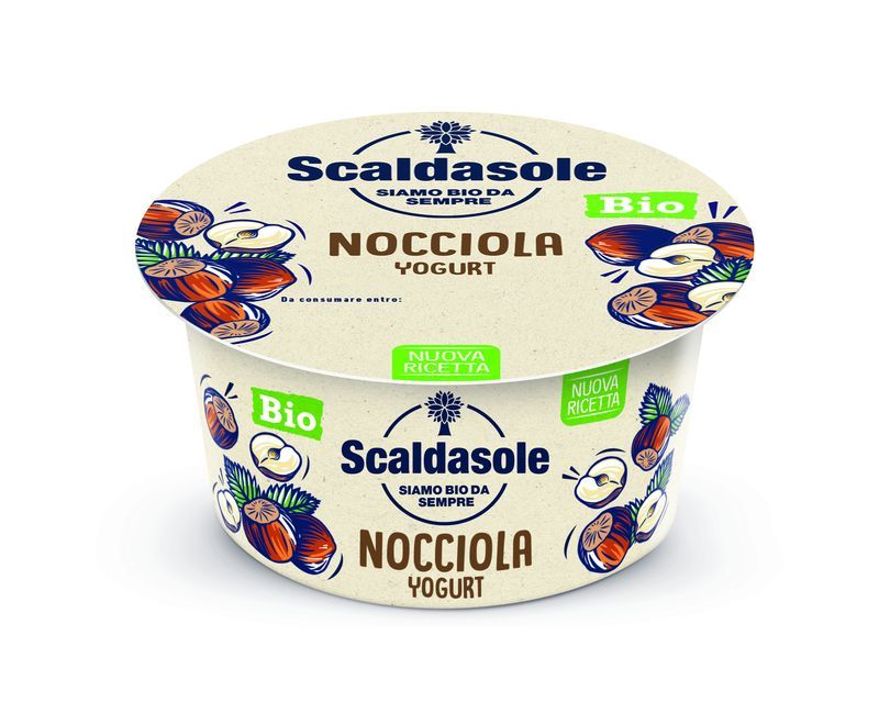 YOGURT MAGRO NOCCIOLA PIEM.IGP BIO 135 GR SCALDASOLE