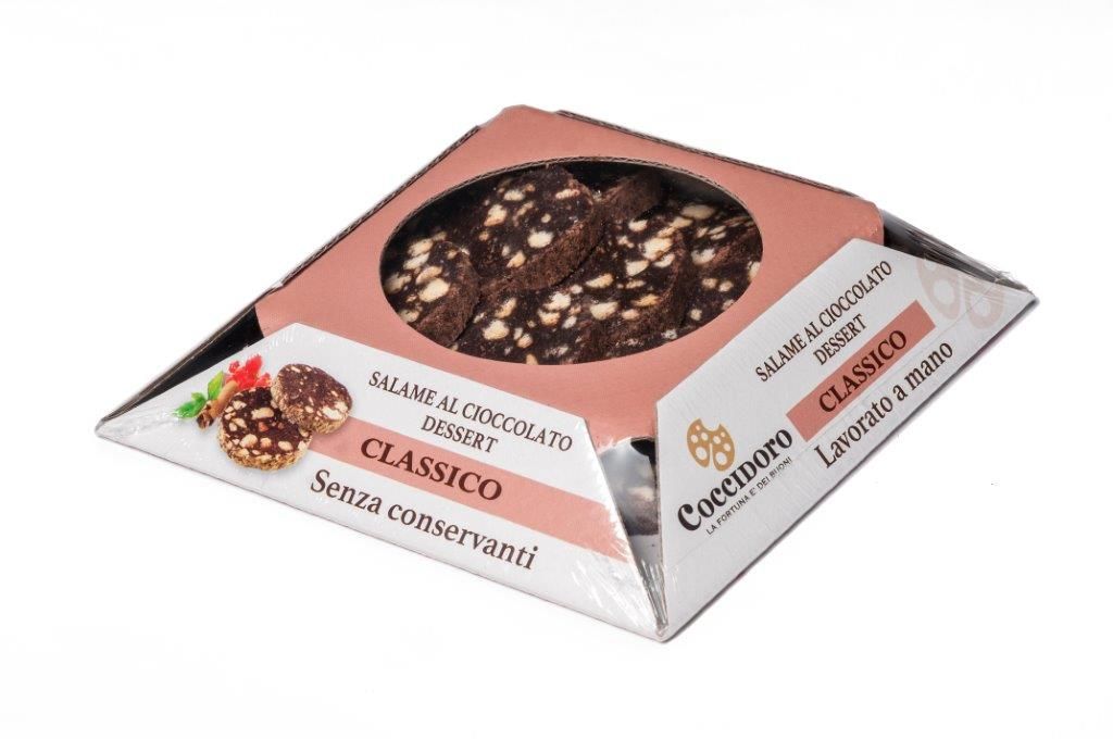 SALAME AL CIOCCOLATO CLASSICO 270GR A FETTE