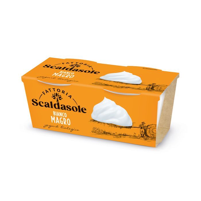 YOGURT MAGRO NATURALE STRABUONO DEMETER BIOLOGICO 115GRX2 SCALDASOLE CONFEZIONE DA 6 PEZZI