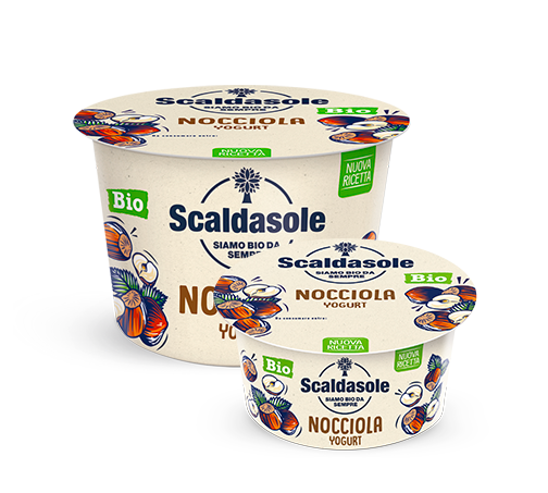 YOGURT INTERO NOCCIOLA PIEM.IGP BIO 250GR SCALDASOLE CONFEZIONE DA 6 PEZZI