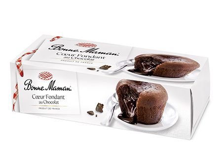 CUORE FONDENTE AL CIOCCOLATO 2X80GR BONNE MAMAN CONFEZIONE DA 6 PEZZI