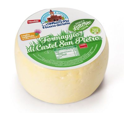 CASTEL SAN PIETRO SENZA LATTOSIO 6 PEZZI DA 400GR CIRCA COMELLINI CASTEL SAN PIETRO SENZA LATTOSIO 6 PEZZI DA 400GR CIRCA COMELLINI