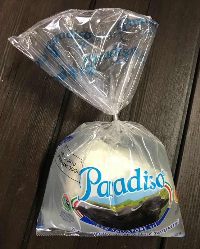 MOZZARELLA DI BUFALA DOP CIUFFO 250GR SAN SALVATORE