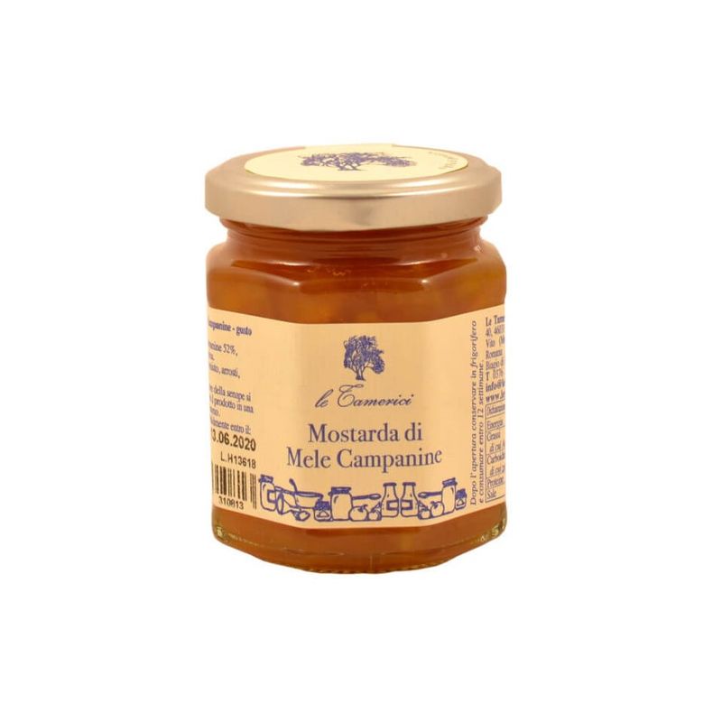 MOSTARDA DI MELE CAMPANINE 120GR LE TAMERICI