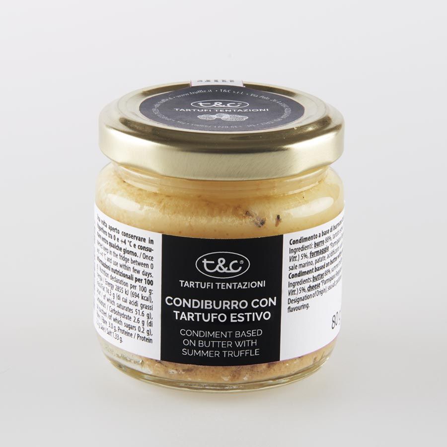 TARTUFETTA BURRO AL TARTUFO ESTIVO 80GR T&C