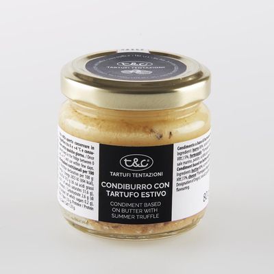 TARTUFETTA BURRO AL TARTUFO ESTIVO 80GR T&C TARTUFETTA BURRO AL TARTUFO ESTIVO 80GR T&C