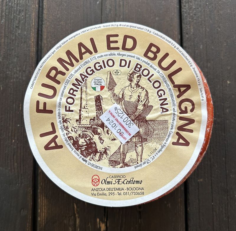 CACIOTTA ROSSA DI BOLOGNA FORMA DA 1KG CIRCA OLMI