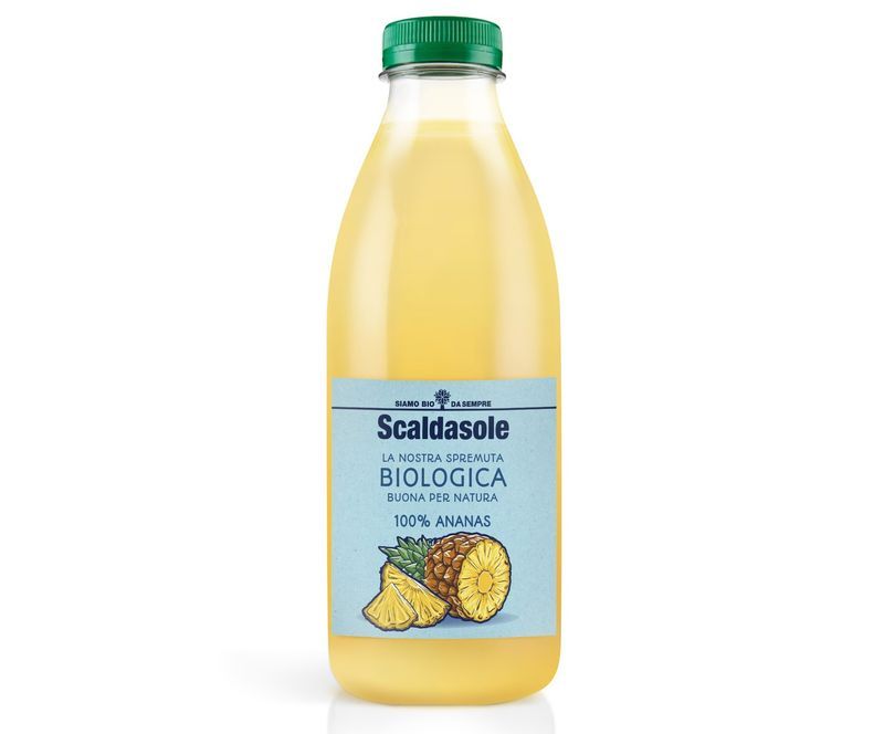 SPREMUTA DI ANANAS BIOLOGICA 750 ML SCALDASOLE SPREMUTA DI ANANAS BIOLOGICA 750 ML SCALDASOLE