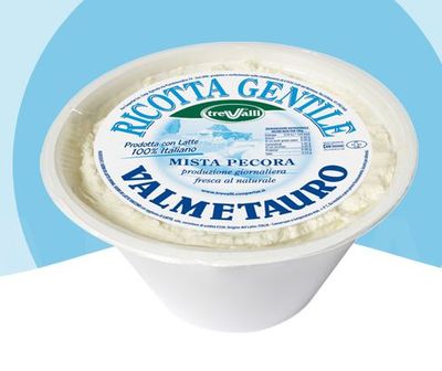 RICOTTA GENTILE MISTA PECORA 1,5KG VALMETAURO COOPERLAT RICOTTA GENTILE MISTA PECORA 1,5KG VALMETAURO COOPERLAT