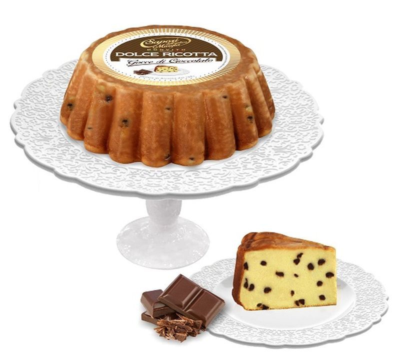 DOLCE RICOTTA LIMONE CON GOCCE DI CIOCCOLATO 1,80KG CA ANTICA MURGIA