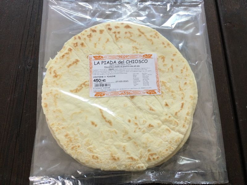 LA PIADA DEL CHIOSCO 450GR (3PZ) FRESCO PIADA LA PIADA DEL CHIOSCO 450GR (3PZ) FRESCO PIADA