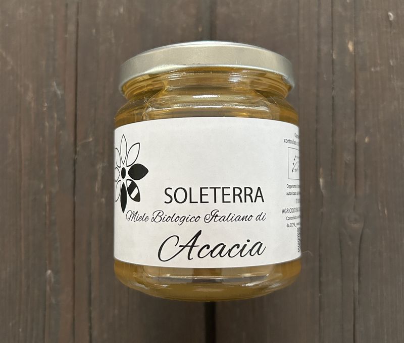 MIELE DI ACACIA 400 GR/ 1 KG BIOLOGICO SOLETERRA
