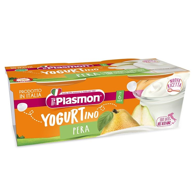 YOGURTINO PLASMON PERA 100GR X 2