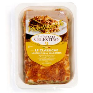 LASAGNE ALLA BOLOGNESE 1 KG LA PASTA DI CELESTINO SCATOLA DA 4 CONFEZIONI