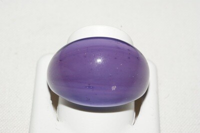 Ring Murano gewölbt, color quarzviolett