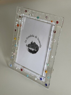 Photo frame Murano H24xW19cm crystal clear