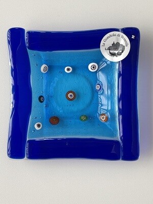 MG bowl 9x9cm Ocean cobalt-turquoise blue
