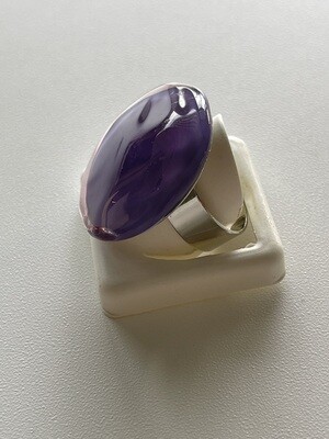 Ring Murano GREENDESI Grösse verstellbar violett