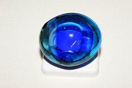 Design Ring Giorgio Nason fantasia cobalt blue