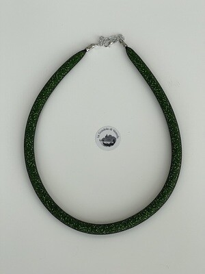 Necklace Conteri D 9mm green-gold