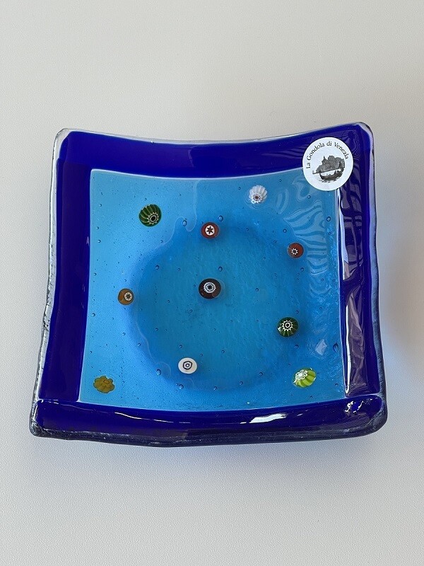 Murano Glass bowl 14x14cm