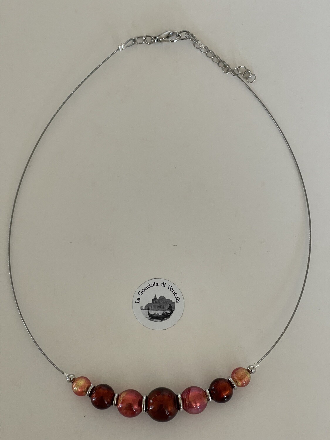 Necklace GdV Murano ball beads