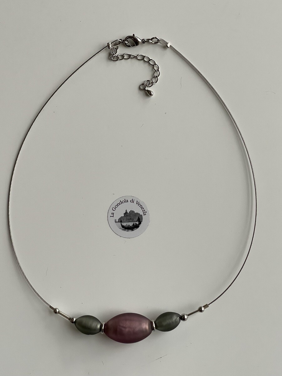 Necklace GdV Murano olives