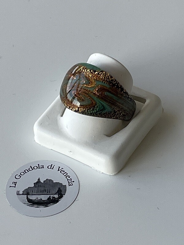 Ring Murano domed, wind
