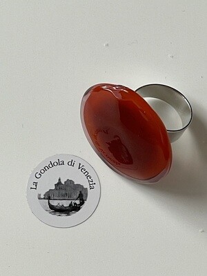 Ring Murano Design, (size adjustable)