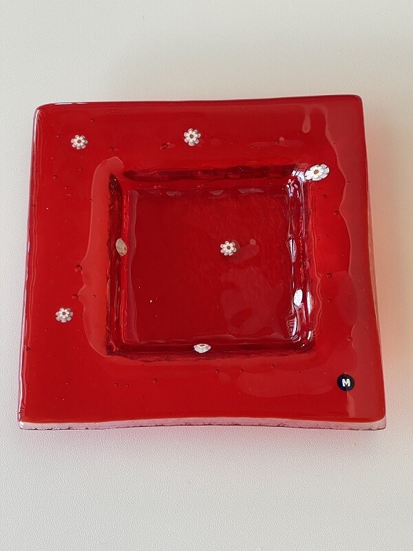 Murano Glass bowl 14x14cm