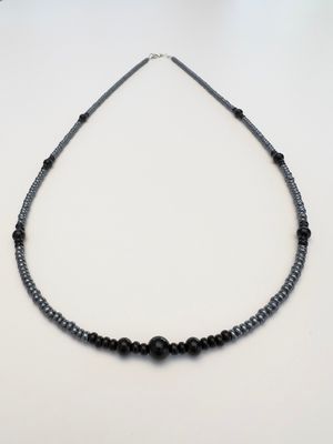 Kette lang Murano + Preciosa Glas