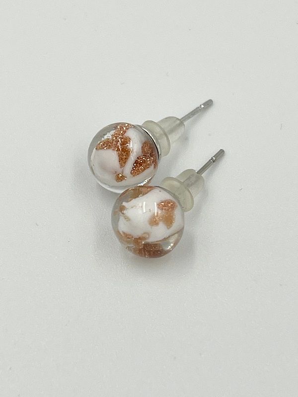 Ohrstecker Murano Kugel 8mm