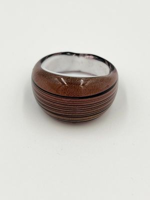 Ring Murano, striped