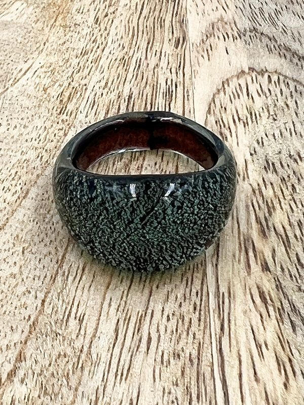 Ring Murano domed, plain