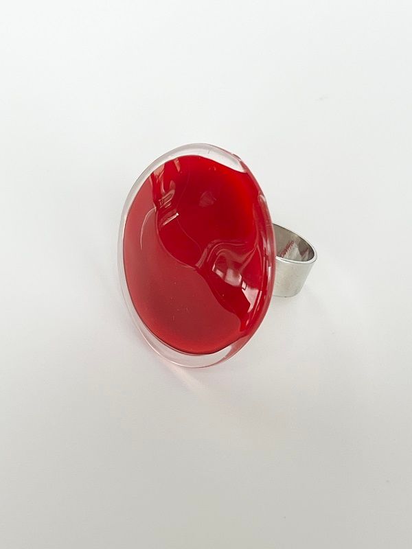 Ring Murano Design, (size adjustable)