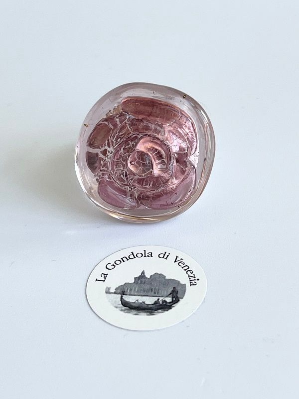 Ring Rose Murano