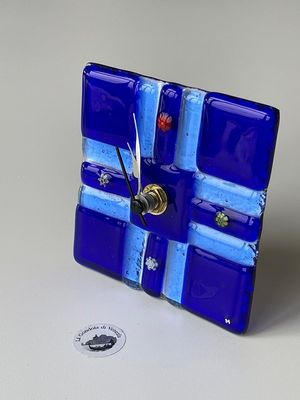 Uhr Murano 10x10cm   