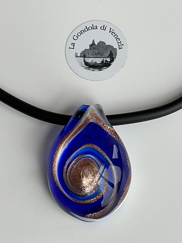 Murano pendant, spiral