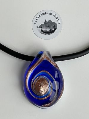 Murano pendant, spiral
