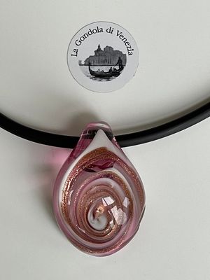 Murano pendant, spiral